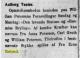 Erna Caroline Quistdorff Kranz (I08854) - Aalborg Teater_Nordjyllands - Social-Demokrat 27. oktober 1923