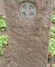 Thomas Vejbæk (I05038) og Petrine Sahl (I05039) - gravsten på Husby kirkegård (017ab)